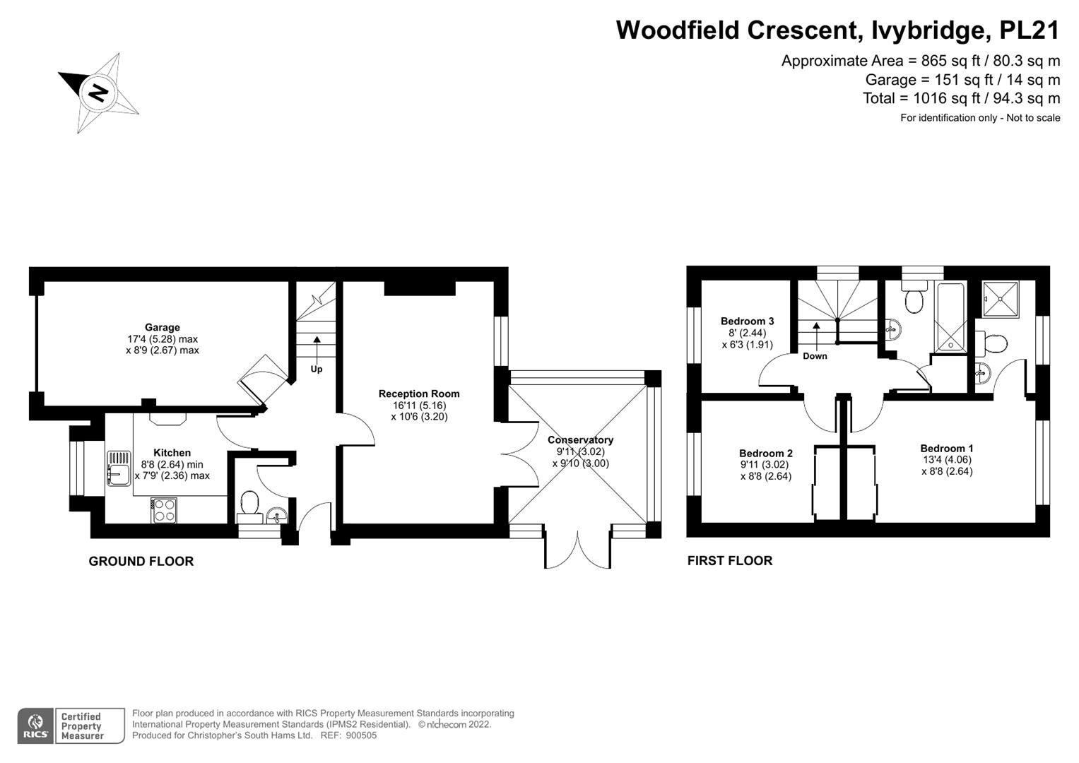Woodfield Crescent, Ivybridge Christophers South Hams